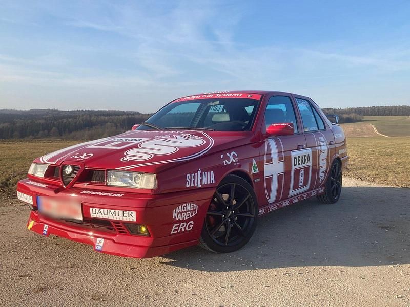 Gebraucht Alfa Romeo 155 165 PS (121 kW) 1994 Rot Limousine
