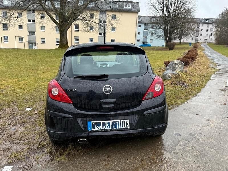 Gebraucht Opel Corsa 69 PS (50 kW) 2010 Schwarz Kleinwagen