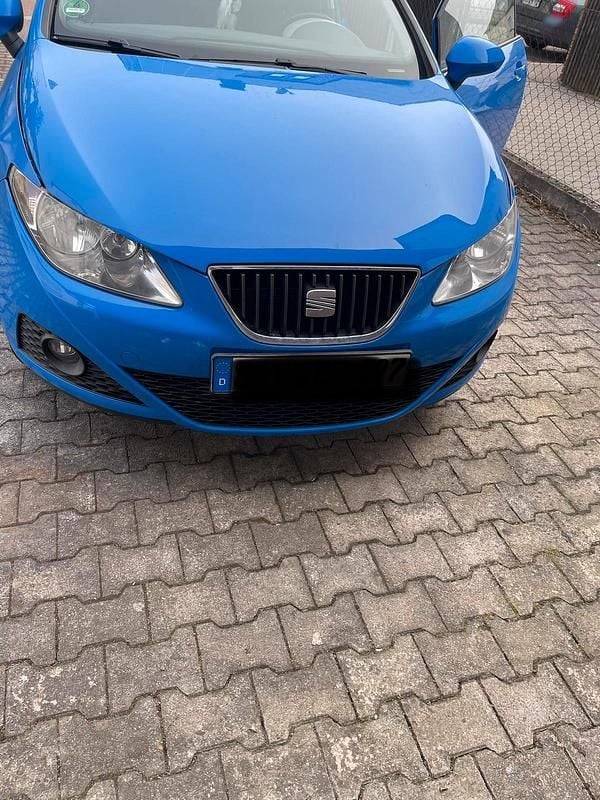 Gebraucht Seat Ibiza 86 PS (63 kW) 2009 Blau Kleinwagen