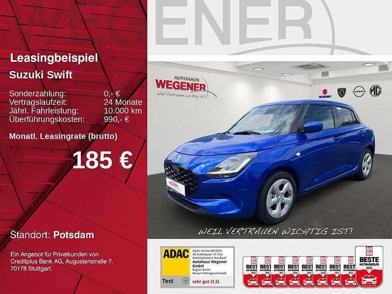 Blau Neu 2025 Suzuki Swift Comfort Limousine | 20.930 € - Bild 1/4