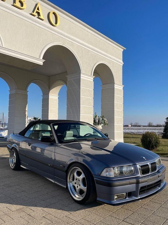 Grau Gebraucht 1998 BMW 320 Cabriolet Sport Line Cabrio | 8.700 € (Etwas zu teuer) - Bild 1/4