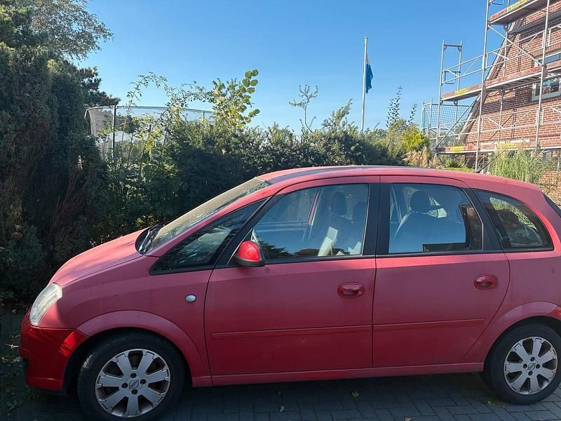 Rot Gebraucht 2006 Opel Meriva Van / Kleinbus | 350 € (Superpreis) - Bild 1/4