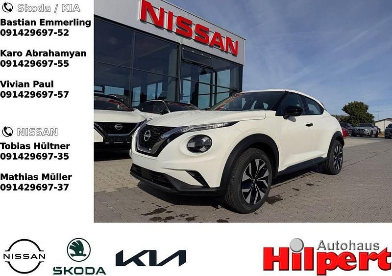 Weiß Neu 2025 Nissan Juke Acenta SUV | 22.890 € (Guter Preis) - Bild 1/4