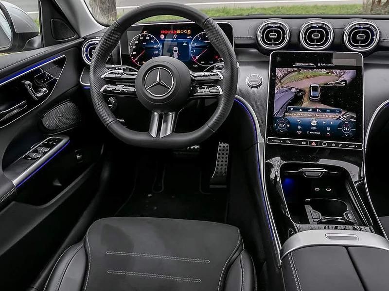 Gebraucht Mercedes C200 Advanced Plus 204 PS (150 kW) 2025 Hightech silber Kombi