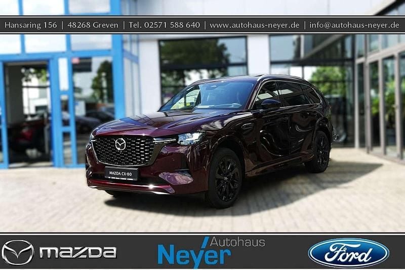 Artisan red Neu 2025 Mazda CX-80 Homura-Line SUV | 62.990 € (Fairer Preis) - Bild 1/4