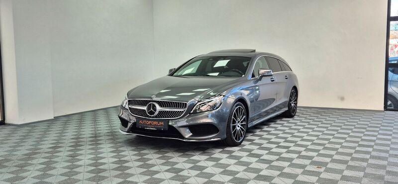 Grau Gebraucht 2017 Mercedes CLS350 AMG Limousine | 30.999 € (Fairer Preis) - Bild 1/4