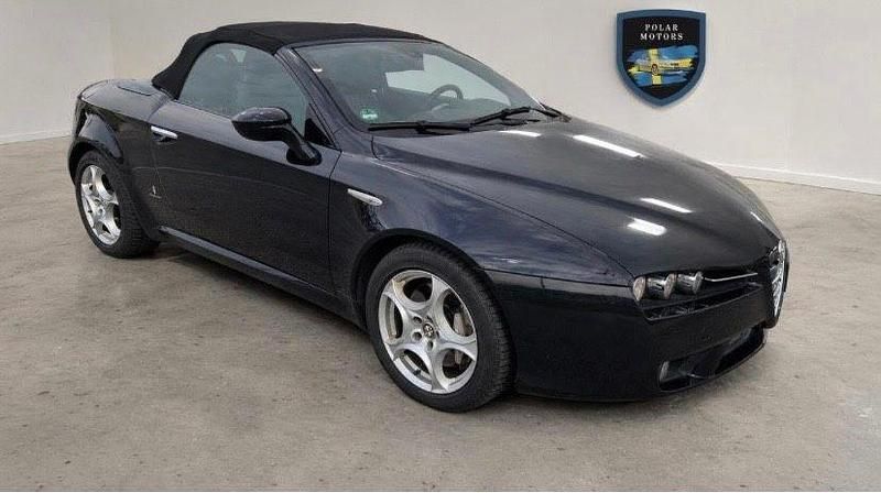 Gebraucht Alfa Romeo Spider Exclusive 200 PS (147 kW) 2007 Nero carbone/1000 miglia Cabrio