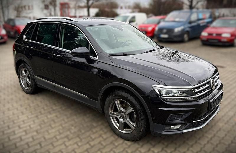 Gebraucht VW Tiguan Highline 150 PS (110 kW) 2018 Schwarz SUV