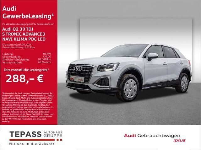 Gebraucht Audi Q2 Advanced Plus 116 PS (85 kW) 2024 Gletscherweiß metallic SUV