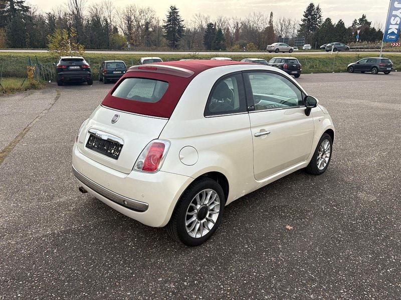 Bianco gioioso/perla/nuvola Gebraucht 2010 Fiat 500C Lounge Cabrio | 3.800 € (Etwas zu teuer) - Bild 1/4