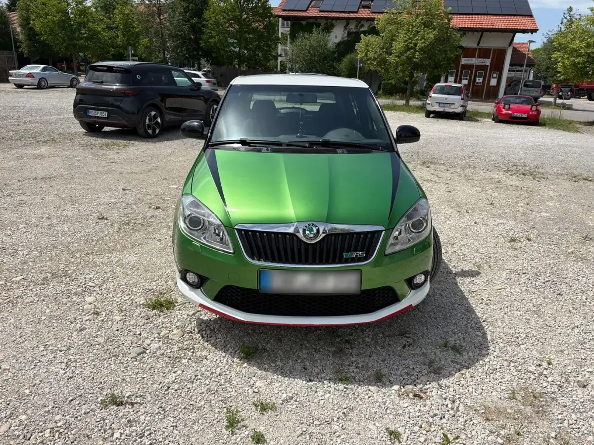 Gebraucht Skoda Fabia RS 179 PS (131 kW) 2011 Grün Kleinwagen