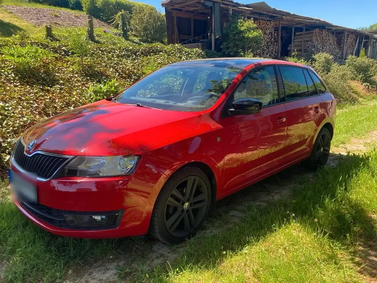 Gebraucht Skoda Rapid 86 PS (63 kW) 2014 Rot Kleinwagen