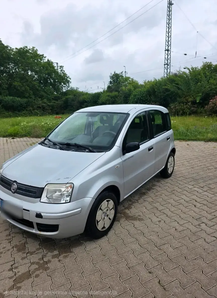 Gebraucht Fiat Panda 2010 Silber Kleinwagen