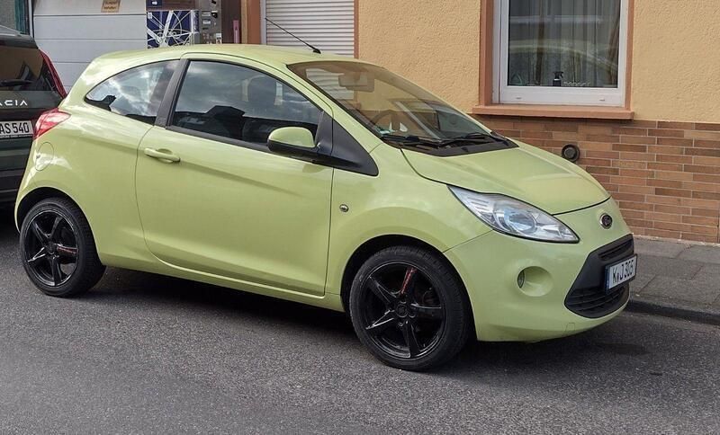 Gelb Gebraucht 2009 Ford Ka Titanium Kleinwagen | 2.850 € (Fairer Preis) - Bild 1/4