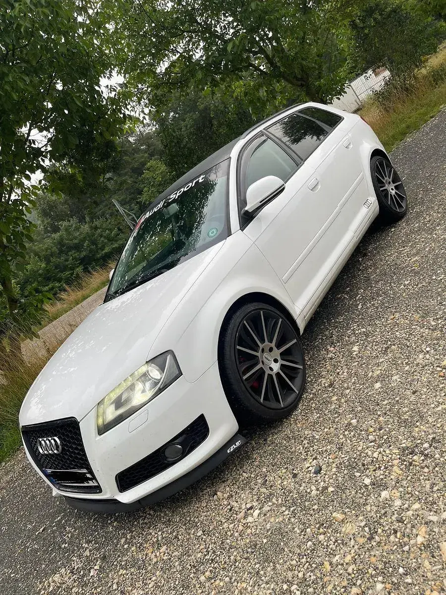 Gebraucht Audi A3 Ambition 160 PS (117 kW) 2009 Weiß Kleinwagen