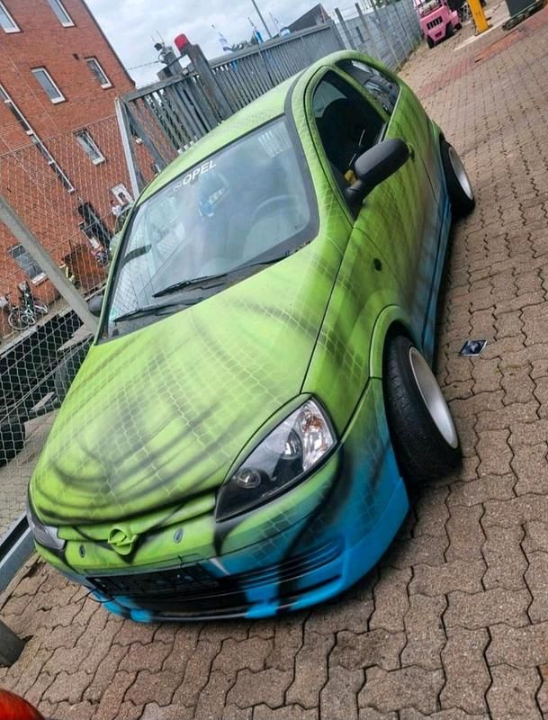 Gebraucht Opel Corsa 58 PS (42 kW) 2002 Grün Kleinwagen