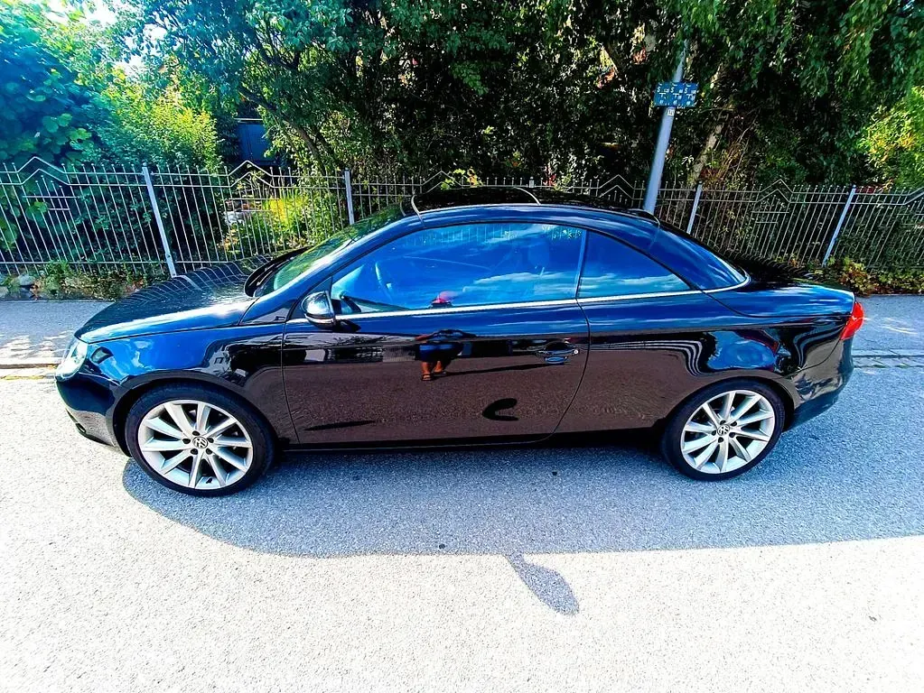 Brugt VW Eos Edition 122 HK (89 kW) 2010 Sort Cabriolet