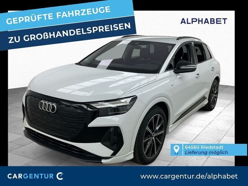 Gletscherweiss Gebraucht 2022 Audi Q4 e-tron Basis SUV | 33.290 € (Guter Preis) - Bild 1/2