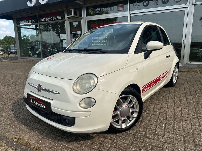 Weiß Gebraucht 2010 Fiat 500 Sport Kleinwagen | 3.490 € (Guter Preis) - Bild 1/4