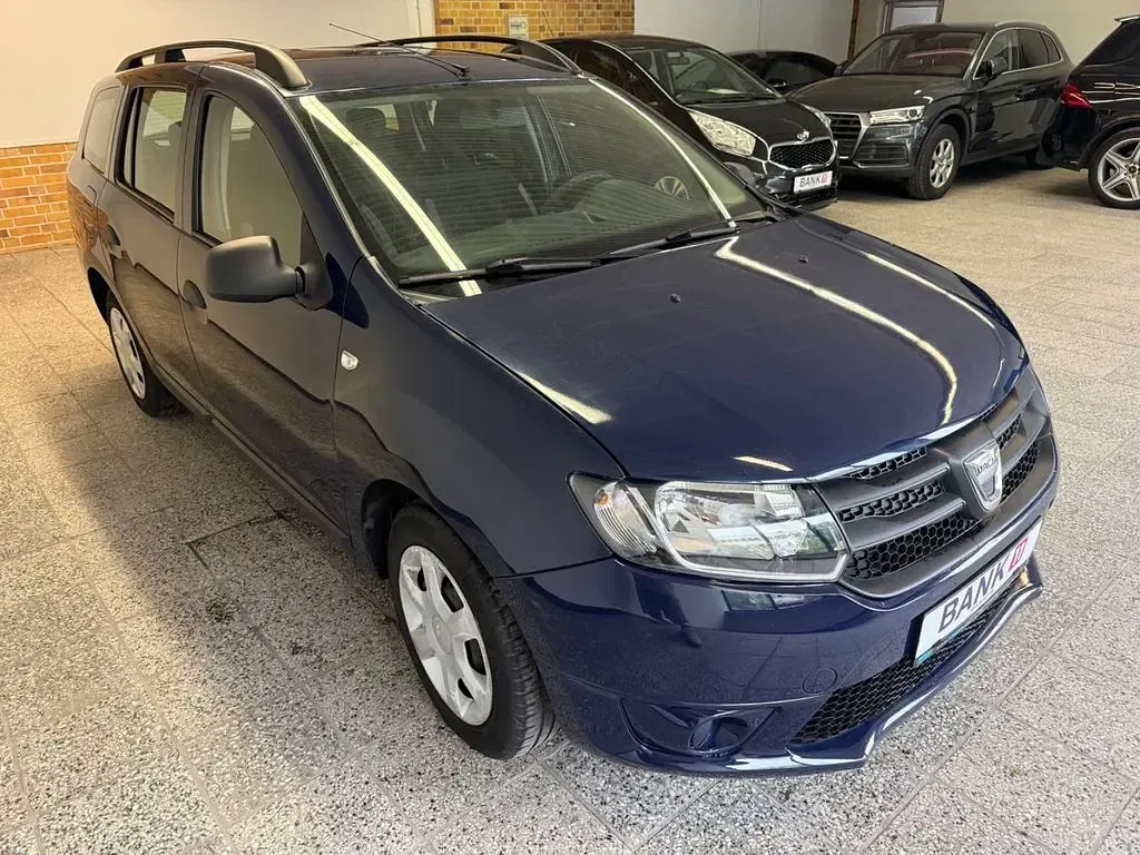 Gebraucht Dacia Logan MCV Ambiance 75 PS (55 kW) 2014 Blau Kombi
