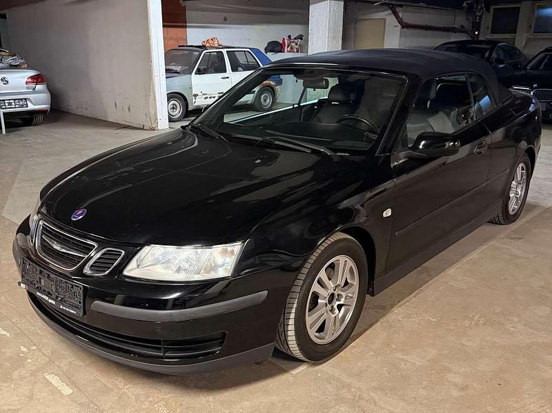 Schwarz Gebraucht 2005 Saab 9-3 Cabriolet Linear Cabrio | 9.500 € - Bild 1/4