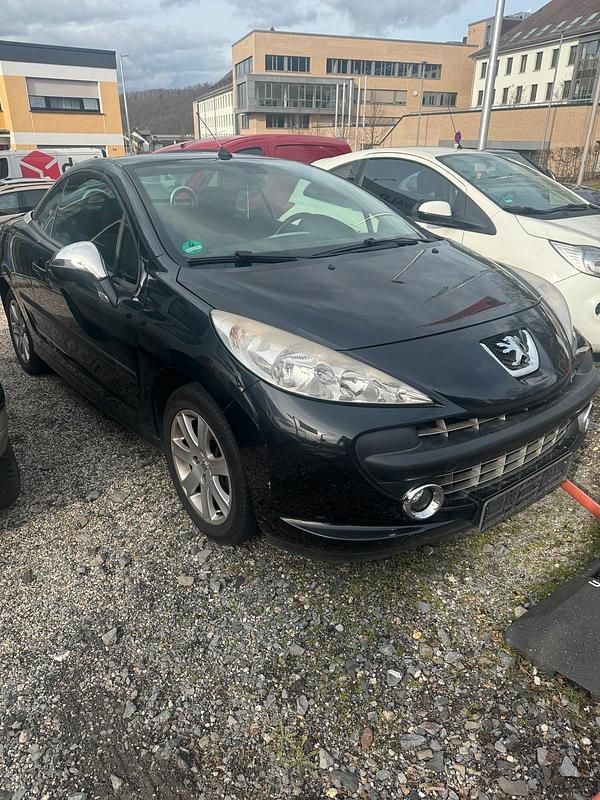 Schwarz Gebraucht 2007 Peugeot 207 CC Cabrio | 1.500 € (Guter Preis) - Bild 1/4