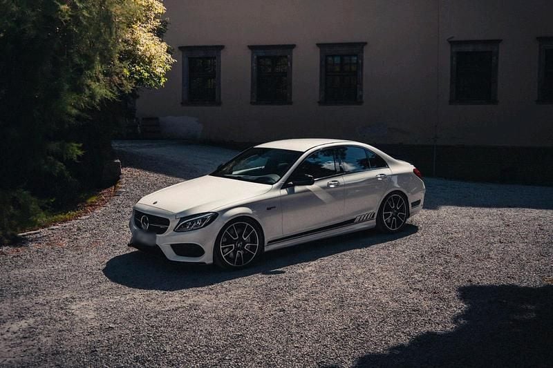 Gebraucht Mercedes C43 AMG AMG 367 PS (269 kW) 2017 Weiß Limousine