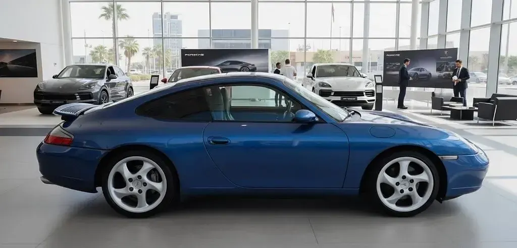Gebraucht Porsche 911 Carrera 4 300 PS (220 kW) 2000 Blau Coupé