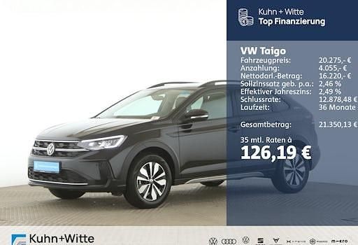 Gebraucht VW Taigo Goal 95 PS (69 kW) 2025 Schwarz SUV