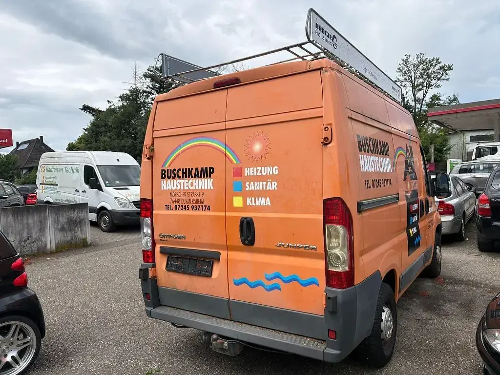 Gebraucht Citroën Jumper 110 PS (80 kW) 2013 Orange Van / Kleinbus