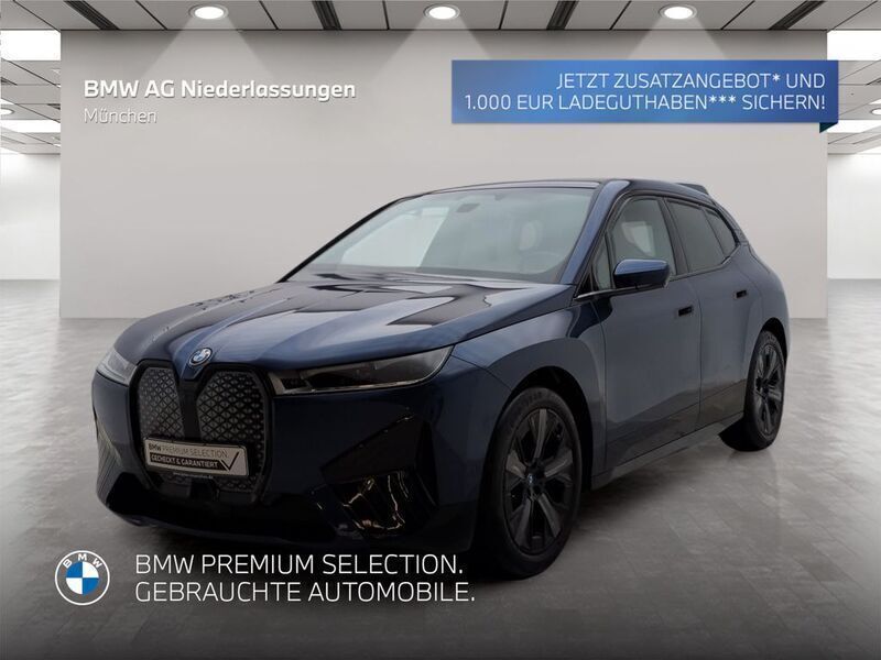 Blau Gebraucht 2024 BMW iX Sport Line SUV | 73.906 € (Fairer Preis) - Bild 1/2