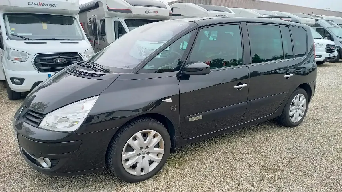 Gebraucht Renault Espace 150 PS (110 kW) 2007 Schwarz Van / Kleinbus