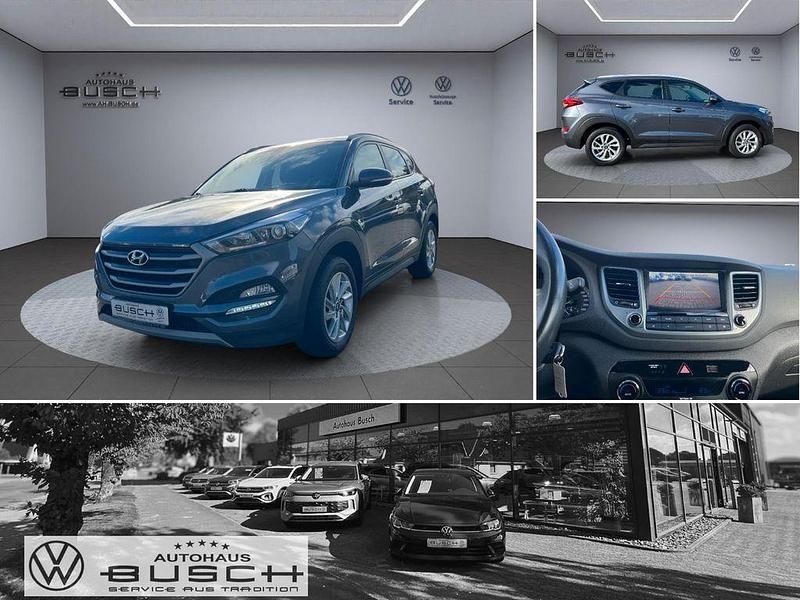 Grau Gebraucht 2017 Hyundai Tucson Advantage SUV | 13.950 € (Fairer Preis) - Bild 1/4