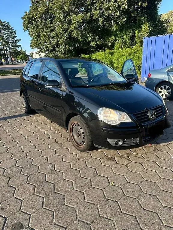 Gebraucht VW Polo Trendline 60 PS (44 kW) 2009 Schwarz Kleinwagen