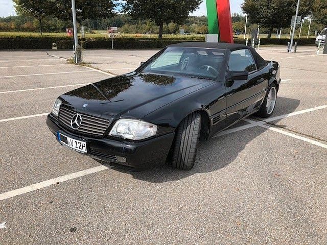 Gebraucht Mercedes SL600 396 PS (291 kW) 1993 Schwarz Cabrio