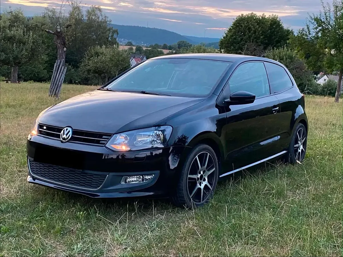 Gebraucht VW Polo 86 PS (63 kW) 2012 Schwarz Kleinwagen