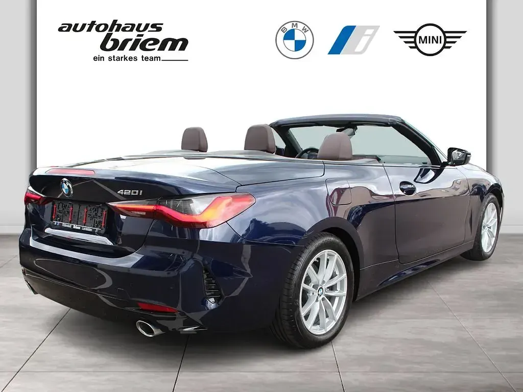 Gebraucht BMW 420 Cabriolet Shadowline 184 PS (135 kW) 2024 Blau Cabrio