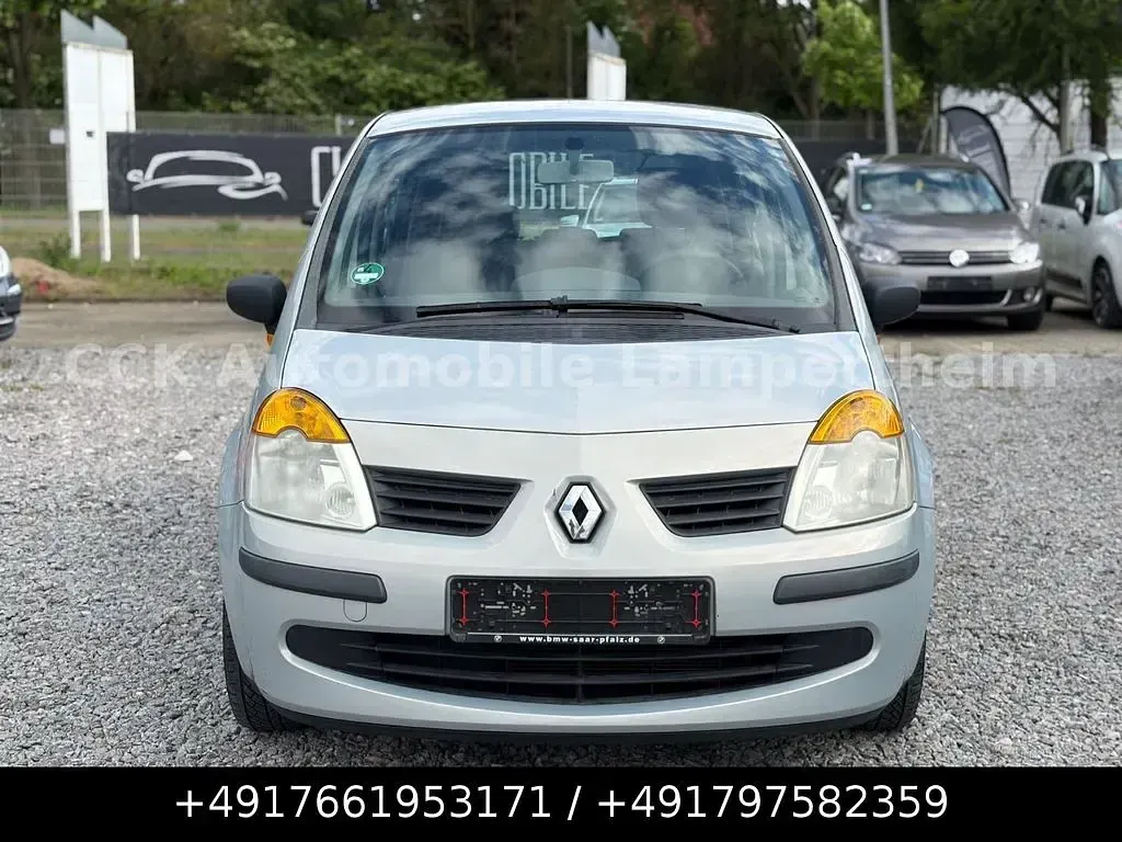 Gebraucht Renault Modus Authentique 75 PS (55 kW) 2005 Grau Van / Kleinbus