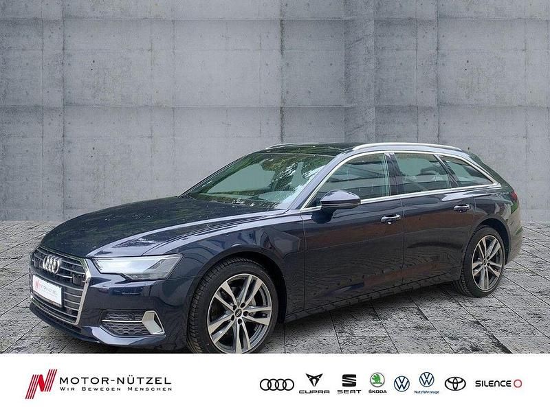 Firmamentblau metallic Gebraucht 2021 Audi A6 Ambiente Kombi | 36.330 € (Fairer Preis) - Bild 1/4