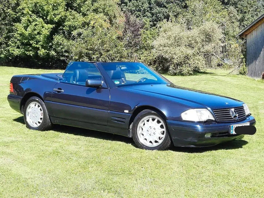 Używany Mercedes SL320 231 KM (169 kW) 1997 Czarny Kabriolet