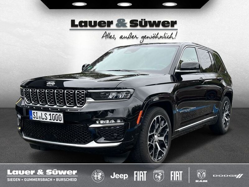 Schwarz Gebraucht 2022 Jeep Grand Cherokee Summit SUV | 77.900 € (Etwas zu teuer) - Bild 1/4