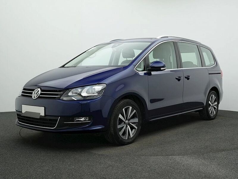 Blau Gebraucht 2021 VW Sharan Highline Van / Kleinbus | 36.489 € - Bild 1/4