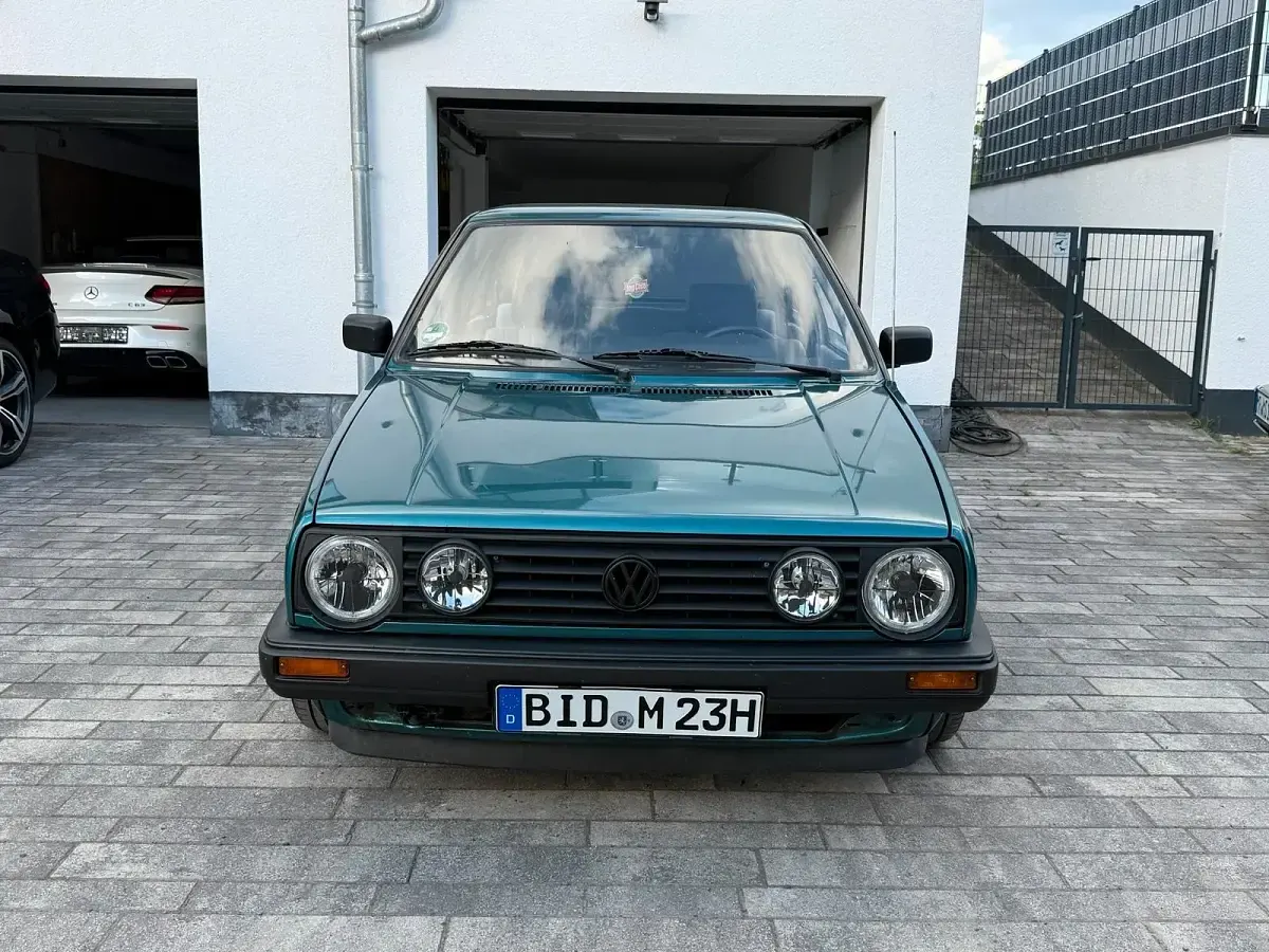 Gebraucht VW Golf 70 PS (51 kW) 1991 Grün Coupé