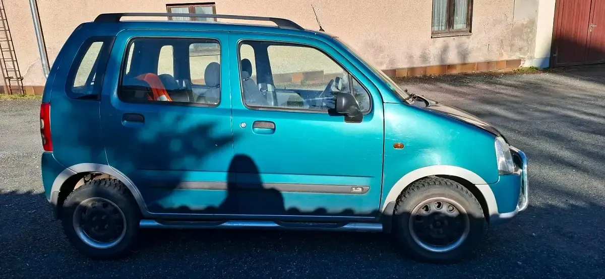 Gebraucht Suzuki Wagon R+ Comfort 94 PS (69 kW) 2004 Grün Van / Kleinbus
