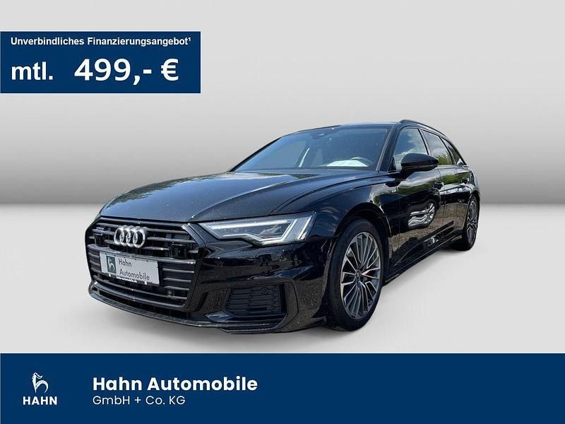 Schwarz Gebraucht 2021 Audi A6 S-Line Limousine | 36.895 € (Superpreis) - Bild 1/3