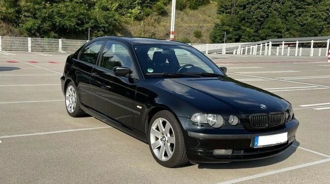 Gebraucht BMW 316 Compact Sport Line 116 PS (85 kW) 2005 Schwarz Kleinwagen