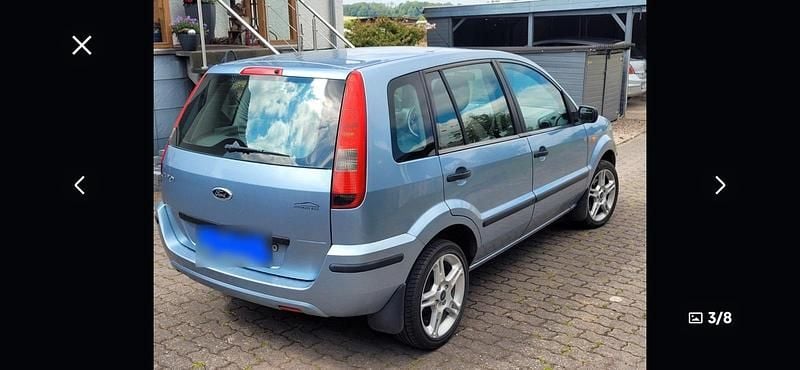 Gebraucht Ford Fusion 101 PS (74 kW) 2006 Blau Kleinwagen