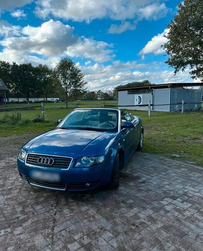 Blau Gebraucht 2003 Audi A4 Cabriolet Cabrio | 2.500 € (Superpreis) - Bild 1/4