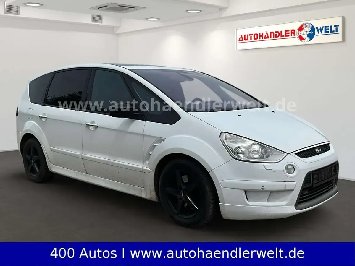 Gebraucht Ford S-MAX ST-Line 175 PS (128 kW) 2008 Weiß Van / Kleinbus