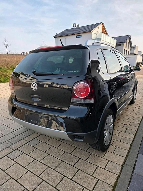 Gebraucht VW Polo Cross 80 PS (58 kW) 2007 Schwarz Kleinwagen